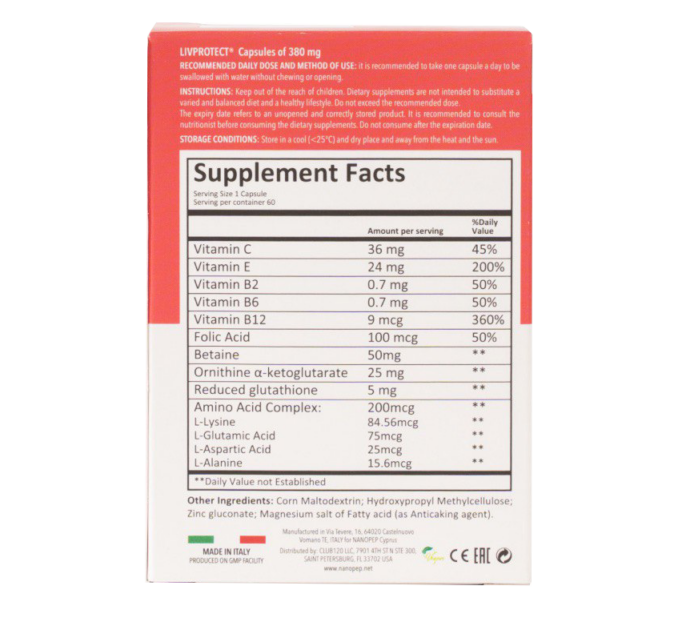 LIVPROTECT® dietary supplement