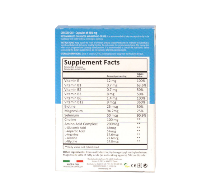 STRESSFOLL® dietary supplement